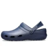 2 flache, tiefblaue Sandalen