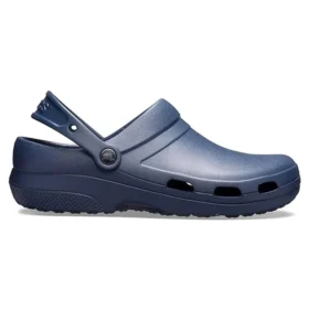 2 flache, tiefblaue Sandalen