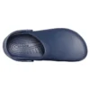 2 flache, tiefblaue Sandalen