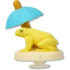 3D-Jibbitz-Anstecker «Chilling Frog» 3D-Jibbitz-Anstecker «Chilling Frog»