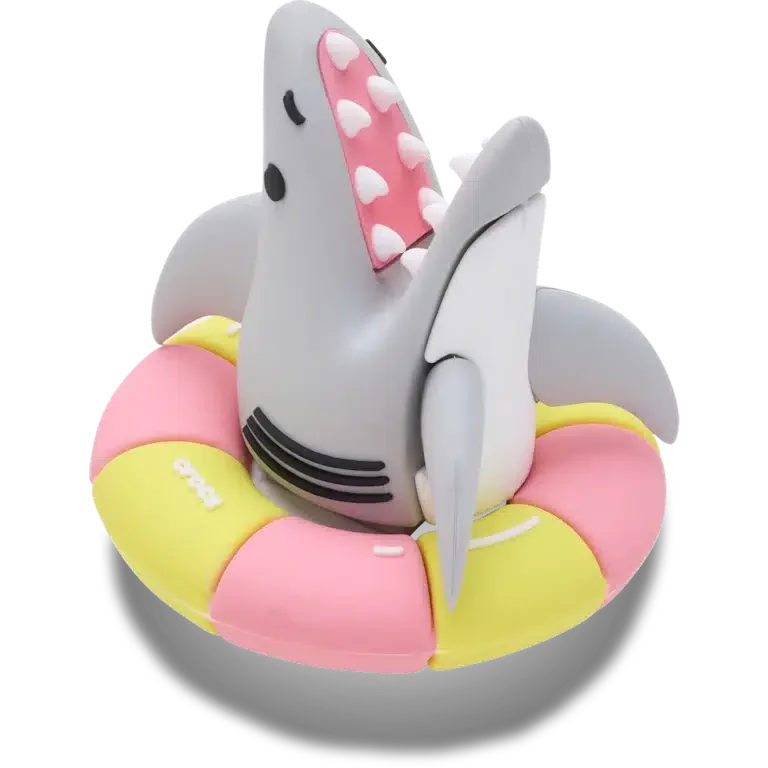 3D-Jibbitz-Anstecker «Schwimmender Hai» 3D-Jibbitz-Anstecker «Schwimmender Hai»