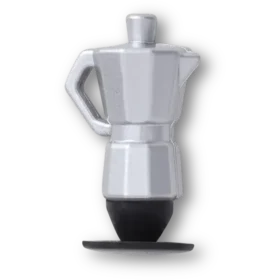 3D-Kaffeefilter-Jibbitz-Anstecker 3D-Kaffeefilter-Jibbitz-Anstecker
