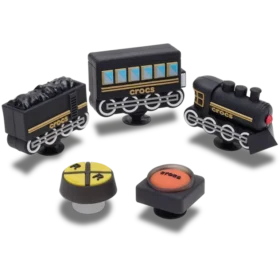 3D-Zug-Jibbitz-Anstecker im 5er-Pack 3D-Zug-Jibbitz-Anstecker im 5er-Pack