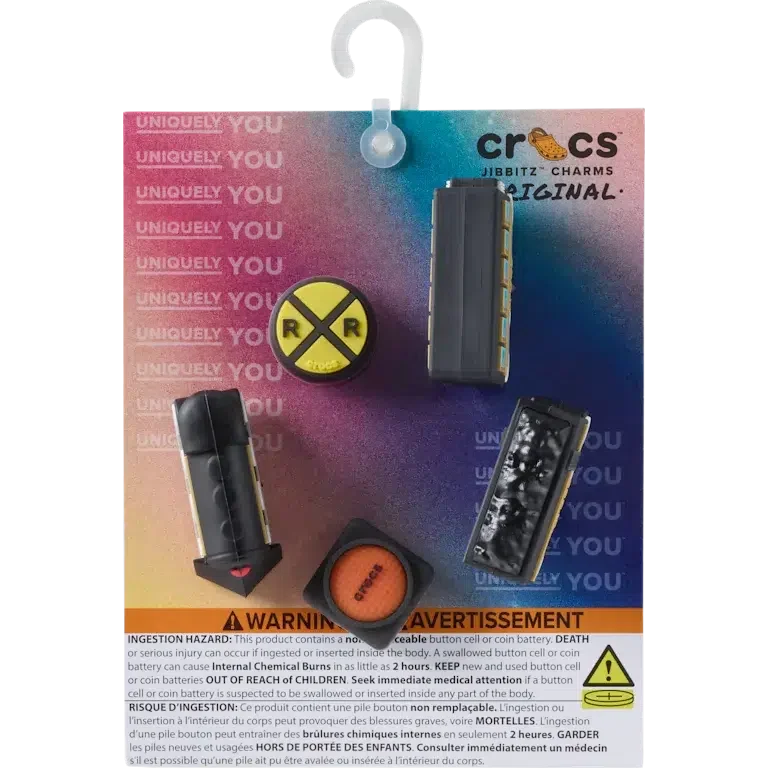 3D-Zug-Jibbitz-Anstecker im 5er-Pack 3D-Zug-Jibbitz-Anstecker im 5er-Pack