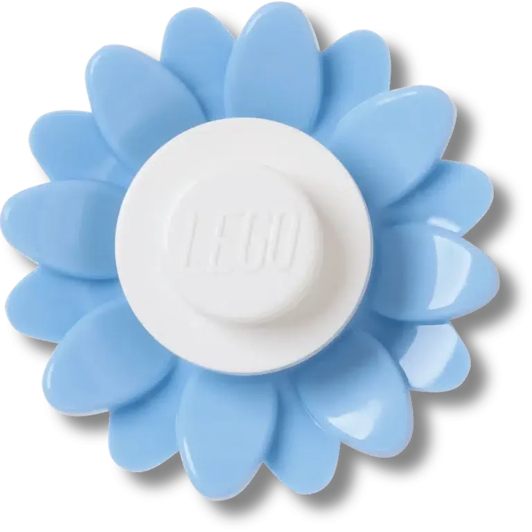 4Lw Blaue Blume Jibbitz™-Anstecker 4Lw Blaue Blume Jibbitz™-Anstecker