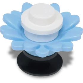 4Lw Blaue Blume Jibbitz™-Anstecker 4Lw Blaue Blume Jibbitz™-Anstecker