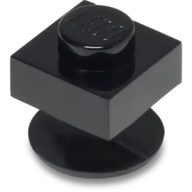 4Lw Dunkelgraue Kachel 1X1 Jibbitz-Anstecker 4Lw Dunkelgraue Kachel 1X1 Jibbitz-Anstecker