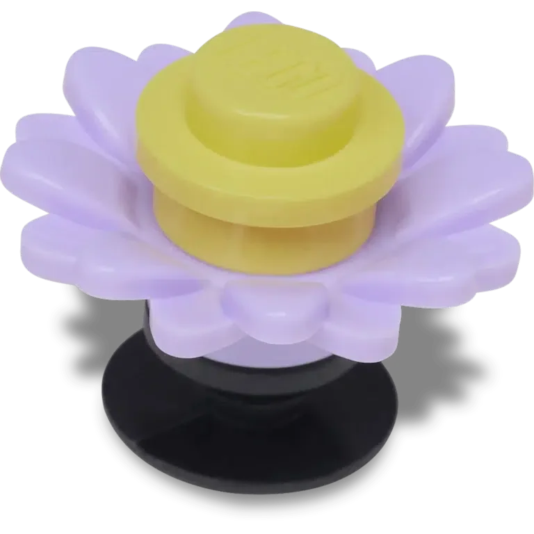 4Lw Jibbitz-Anstecker «Lila Blume» 4Lw Jibbitz-Anstecker «Lila Blume»