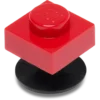 4Lw Rote 1×1-Jibbitz-Anstecker 4Lw Rote 1×1-Jibbitz-Anstecker