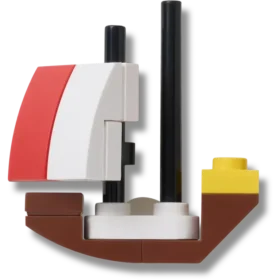 4Lw Segelboot-Jibbitz™-Anstecker
