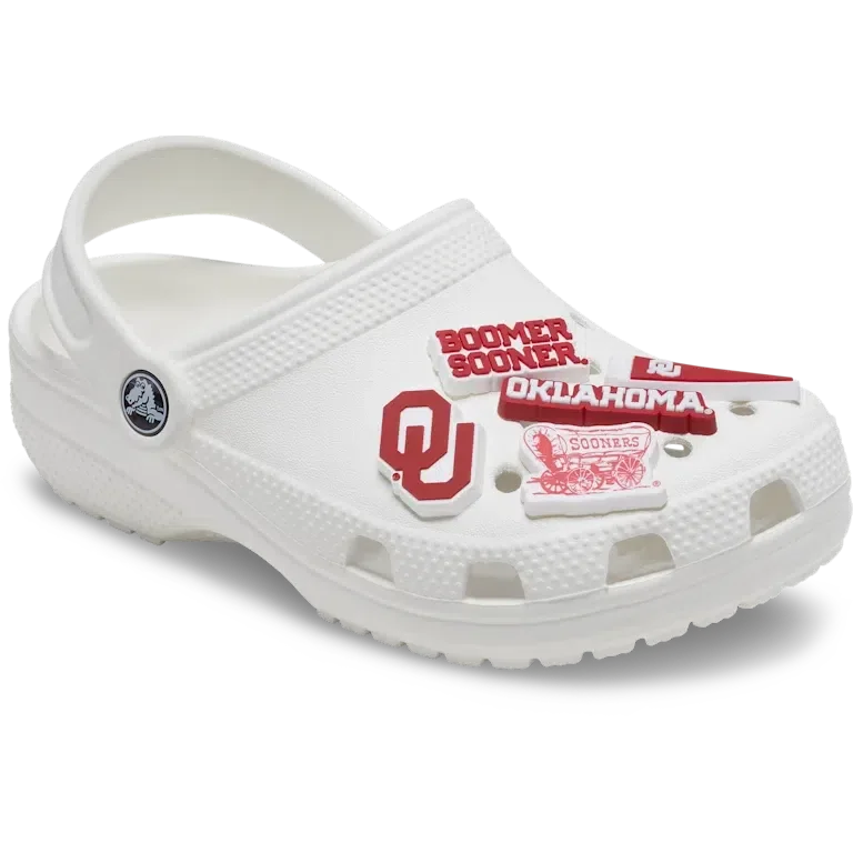 5er-Pack Jibbitz-Anstecker der Univ of Oklahoma 5er-Pack Jibbitz-Anstecker der Univ of Oklahoma