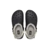 All-Terrain Lined Clog «Schwarz-Weiss»