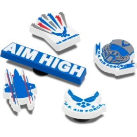 Armed Forces US Air Force 5er-Pack Jibbitz-Schuhanhänger