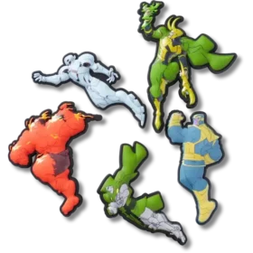 Avengers-Bösewichte, 5er-Pack Jibbitz-Anstecker