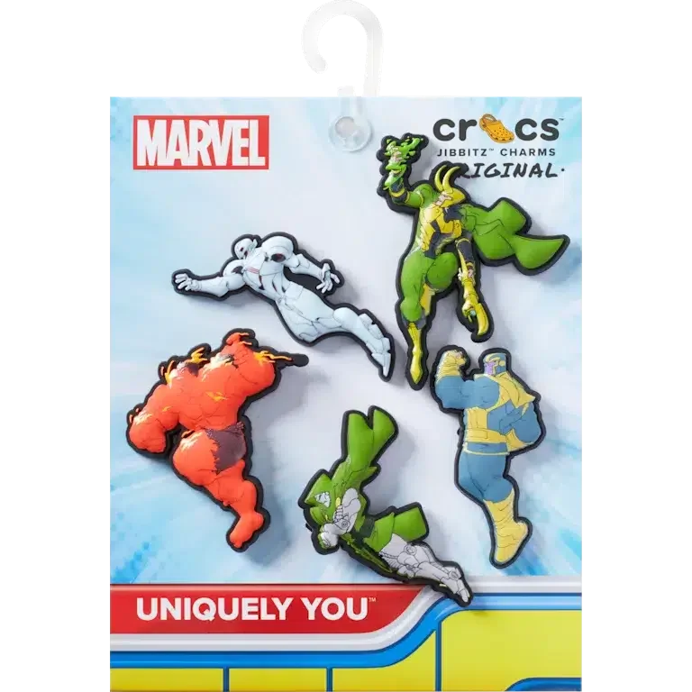Avengers-Bösewichte, 5er-Pack Jibbitz-Anstecker Avengers-Bösewichte, 5er-Pack Jibbitz-Anstecker