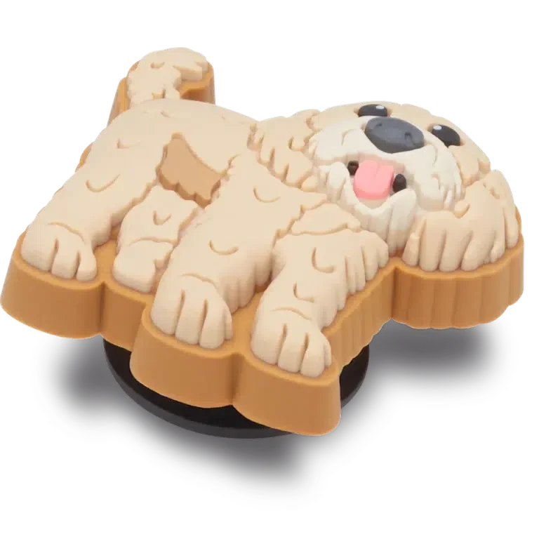«B’golden Doodle Puppy Jibbitz-Schuhanhänger» «B’golden Doodle Puppy Jibbitz-Schuhanhänger»