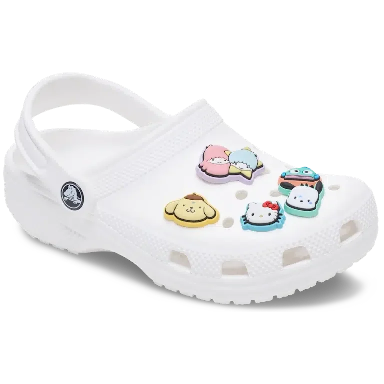 «B’hello Kitty® und Freunde 5er-Pack Jibbitz-Schuhanhänger» «B’hello Kitty® und Freunde 5er-Pack Jibbitz-Schuhanhänger»