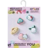«B’hello Kitty® und Freunde 5er-Pack Jibbitz-Schuhanhänger» «B’hello Kitty® und Freunde 5er-Pack Jibbitz-Schuhanhänger»