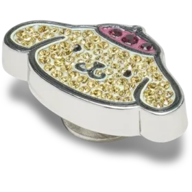 «B’pompompurin» mit Swarovski®-Kristallen – Jibbitz-Schuhanhänger