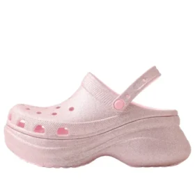 Bae Glitter Clog «Pink Milk»