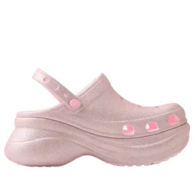 Bae Glitter Clog «Pink Milk»