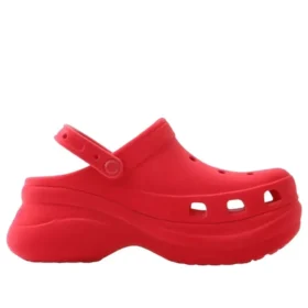 Bae Velvet Clog «Digital Raspberry»