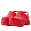 Bae Velvet Clog «Digital Raspberry»