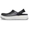 Band Full Force Sandalen mit dicker Sohle Schwarz-Weiss Unisex