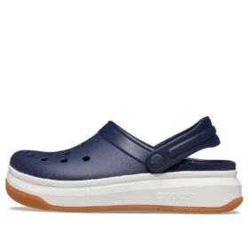 Band Full Force Sandalen mit dicker Sohle, Unisex, Blau-Weiss