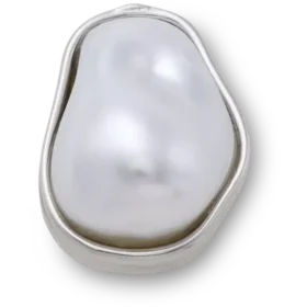 Baroque Drop Pearlsandalccharm Jibbitz-Anstecker