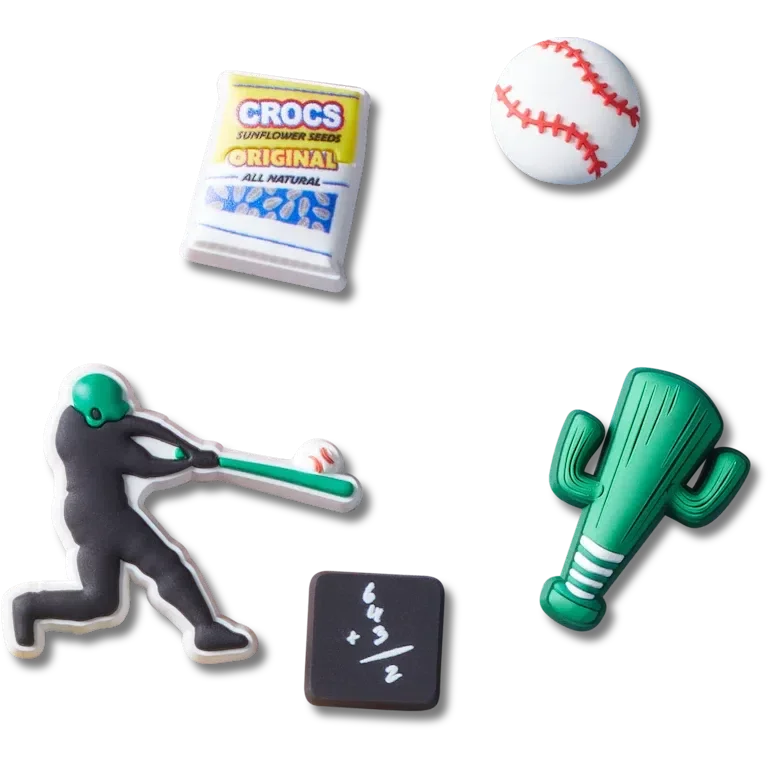 Baseball-Team 5er-Pack Jibbitz-Anstecker Baseball-Team 5er-Pack Jibbitz-Anstecker