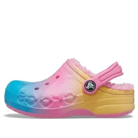 Baya bedruckte Lined Clogs «Pink Lemonade Multi»