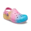 Baya bedruckte Lined Clogs «Pink Lemonade Multi»