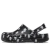 Baya Clogs mit saisonalem Print «Black Daisy»