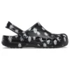 Baya Clogs mit saisonalem Print «Black Daisy»