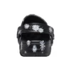 Baya Clogs mit saisonalem Print «Black Daisy»