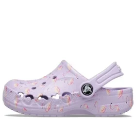 Baya Clogs mit saisonalem Print «Purple»