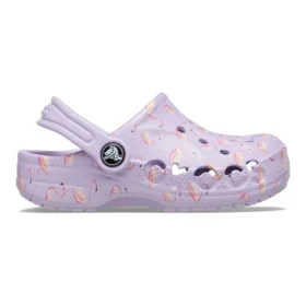 Baya Clogs mit saisonalem Print «Purple»
