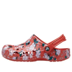 Baya Clogs mit saisonalem Print «Spicy Orange White»