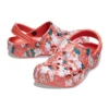 Baya Clogs mit saisonalem Print «Spicy Orange White»