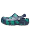 Baya Graphic Clogs «Blaugrün»