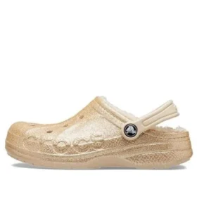 Baya Lined Glitter Clogs «Gold»