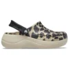 Baya Platform Clogs mit Tierprint «Leopard»