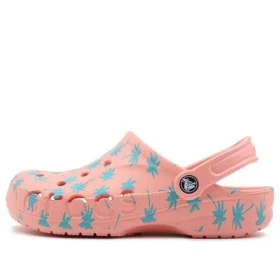 Baya Saisonale Clogs mit Grafikmuster «Pink Blue»