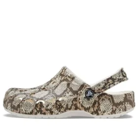 Baya Saisonale Clogs mit Print «Oyster Mushroom»