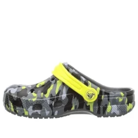 Baya Seasonal Graphic Clogs «Grey Black Yellow»