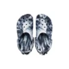Beach Marbled Unisex-Sandalen in Schwarz und Weiss «Black White»