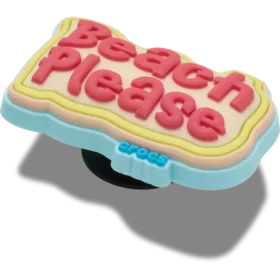 «Beach Please» Jibbitz-Anstecker