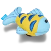 Blaue und goldene glitzernde Fisch-Jibbitz-Anstecker Blaue und goldene glitzernde Fisch-Jibbitz-Anstecker