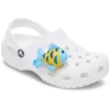 Blaue und goldene glitzernde Fisch-Jibbitz-Anstecker Blaue und goldene glitzernde Fisch-Jibbitz-Anstecker